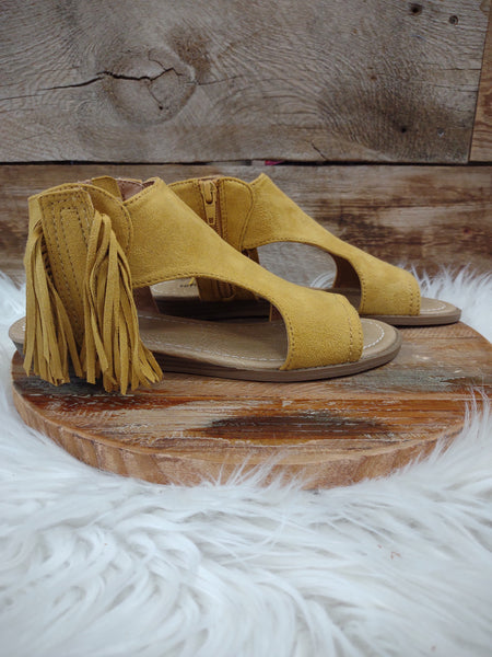 The Strong Way Mustard Sandals