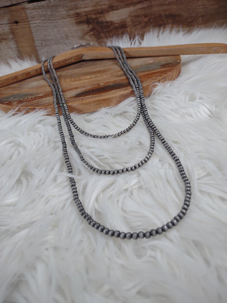 The Simple Ways There Silver Necklace