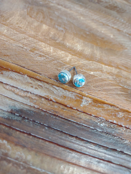 The Gemstone Turquoise Stud Earrings