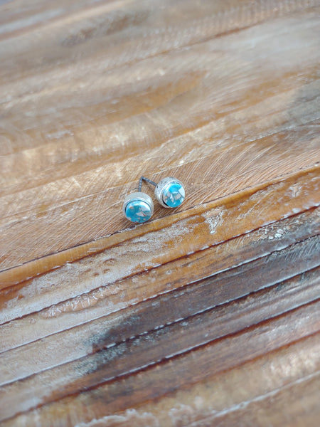 The Gemstone Turquoise Stud Earrings