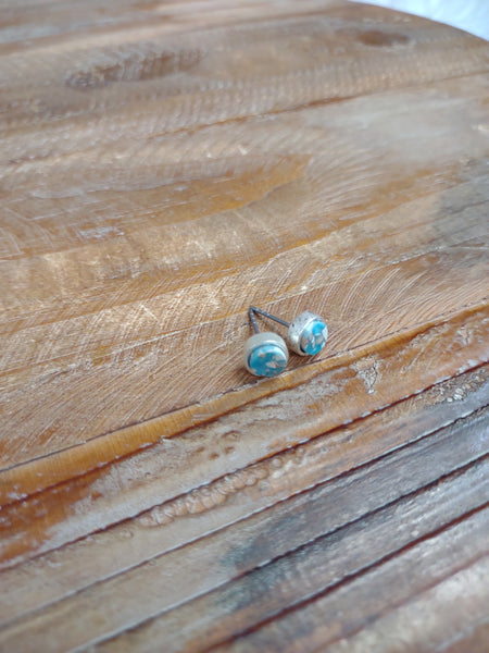 The Gemstone Turquoise Stud Earrings