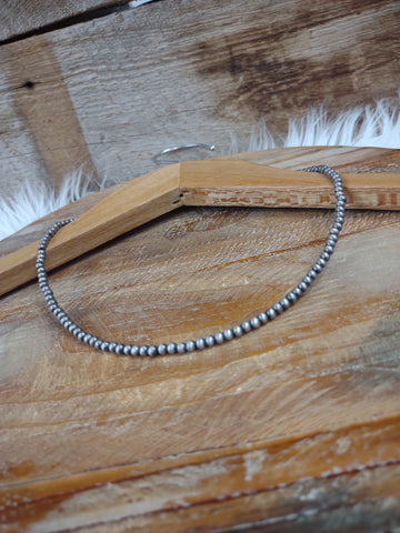 The Simple Days Silver Necklace