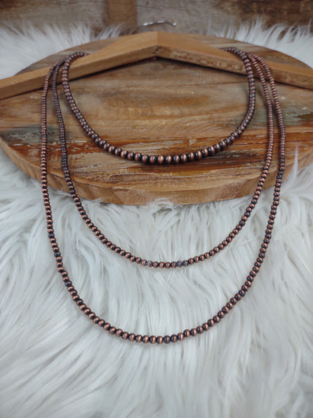 The Simple Start There Copper Necklace