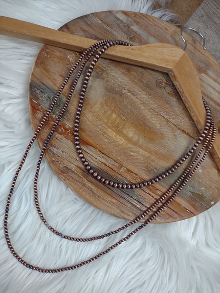 The Simple Start There Copper Necklace