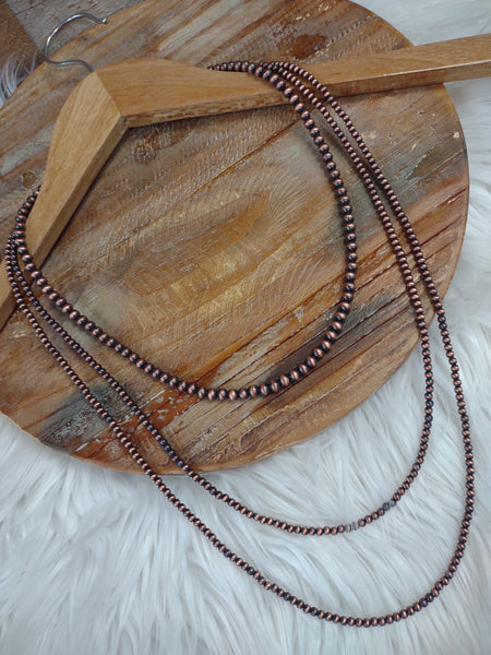 The Simple Start There Copper Necklace