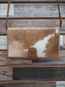 The Sweetest Day Cowhide Way Wallet Crossbody