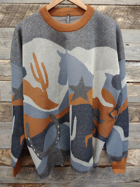 The Western Year Sweater Top