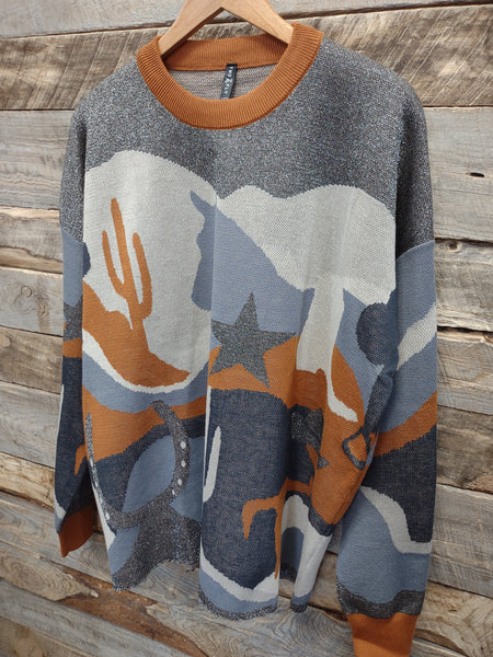 The Western Year Sweater Top