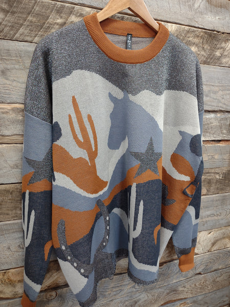 The Western Year Sweater Top