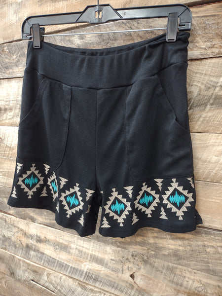 The Aztec Turquoise Shorts