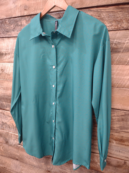 The Kingman Turquoise Top Cardigan