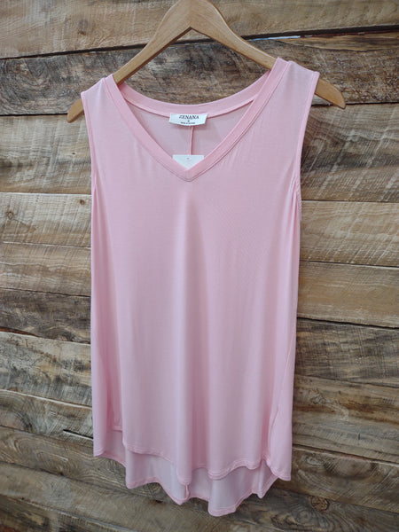 The First Day Dusty Pink Tank Top