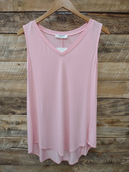 The First Day Dusty Pink Tank Top