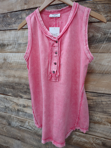 The Best Start Fuchsia Tank Top