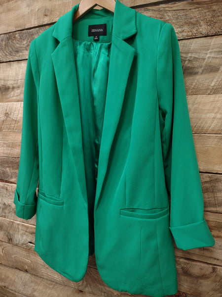 The Just Right Kelly Green Blazer