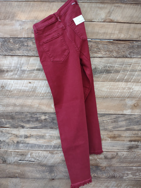 The Rebecca High Rise Wine Jeans