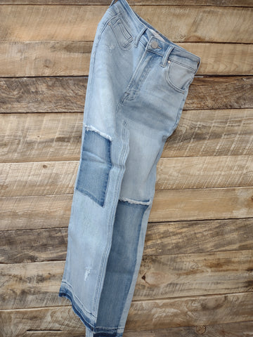 The Ricki Jo High Rise Straight Jeans