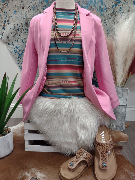 The Just Right Candy Pink Blazer