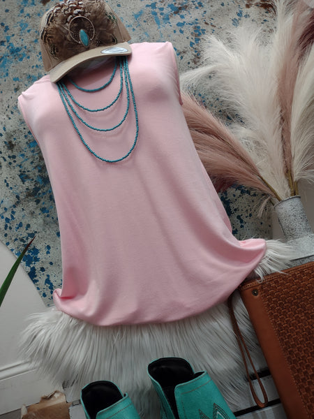 The First Day Dusty Pink Tank Top