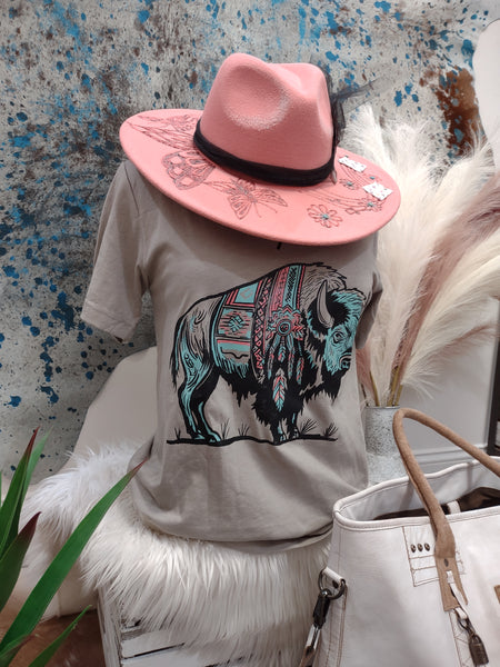 The Bright Aztec Buffalo Tee