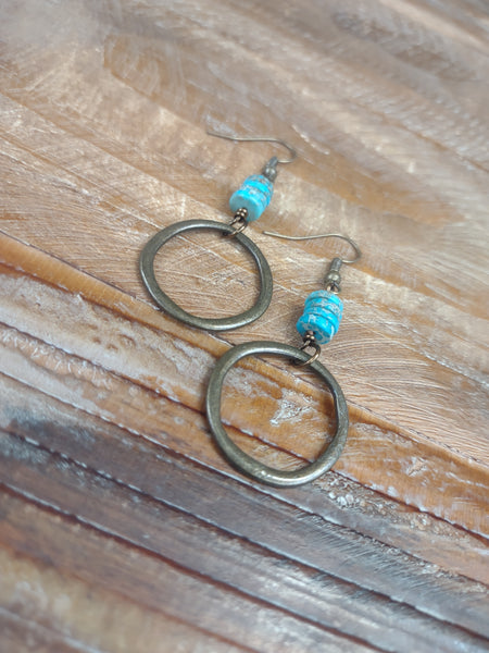 The Loose It All Short Jasper Earrings