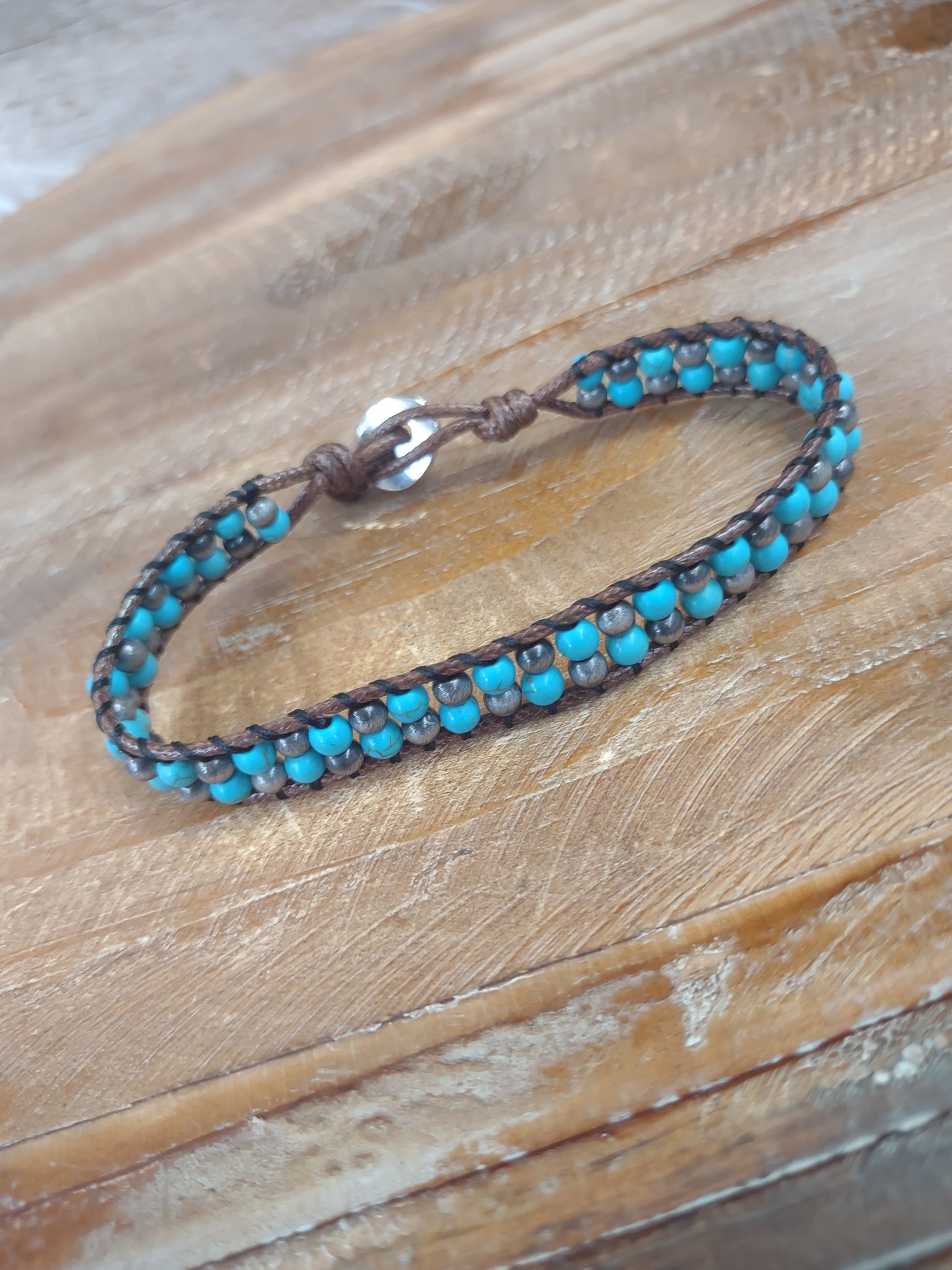 The Wrap Around Turquoise and Navajo Bracelet