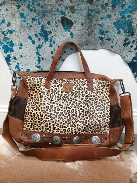 The Sweet Leopard Multi Crossbody Backpack Purse