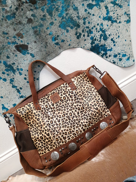 The Sweet Leopard Multi Crossbody Backpack Purse