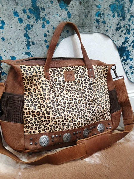 The Sweet Leopard Multi Crossbody Backpack Purse