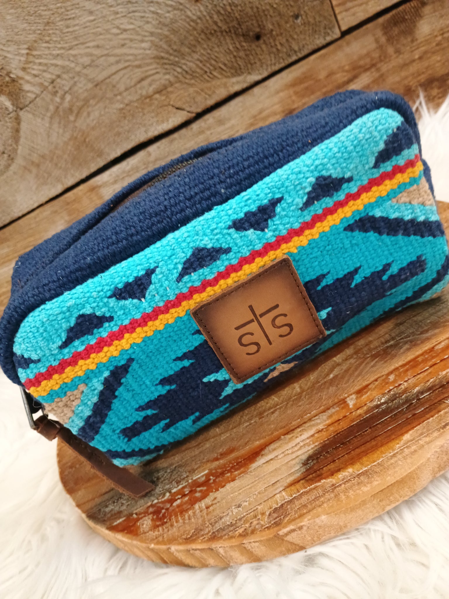 The Western Sky Cosmetic Bag