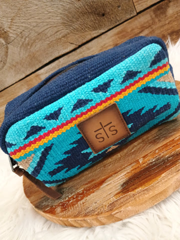 The Western Sky Cosmetic Bag