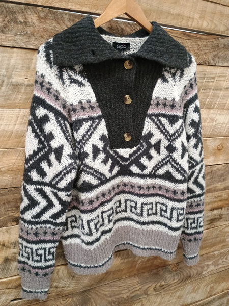 The Best Start Aztec Sweater