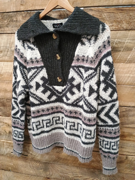 The Best Start Aztec Sweater