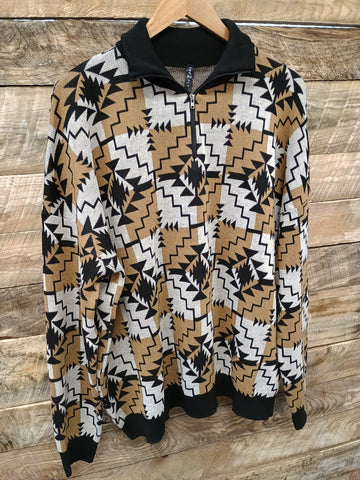 The Aztec Zip Sweatshirt