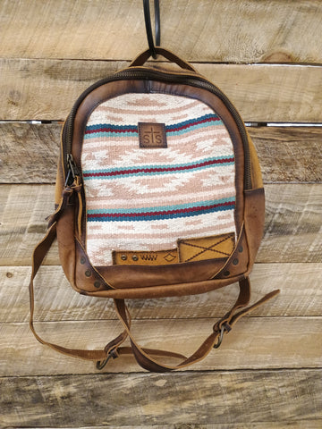 The Sunset Evenings Mini Leather Backpack