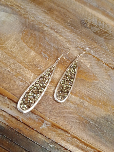 The Shimmer and Shine Gold Earrings