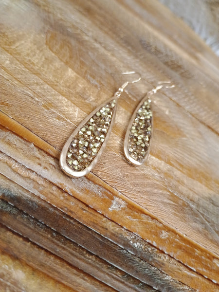 The Shimmer and Shine Gold Earrings