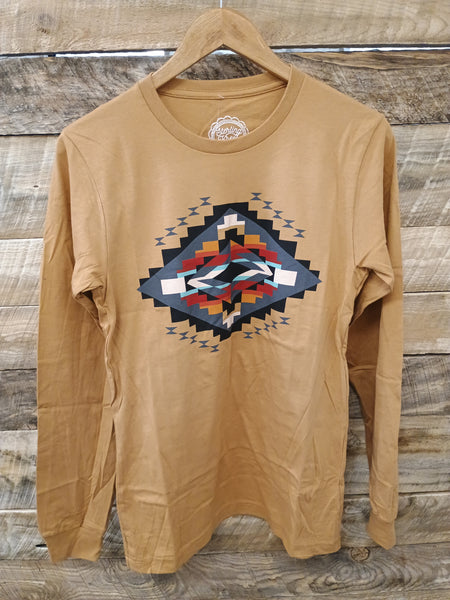 The Aztec Mustard Long Sleeve Tee