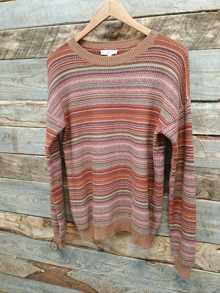 The Long Flecks Rusty Sweater