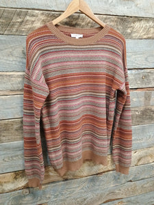 The Long Flecks Rusty Sweater