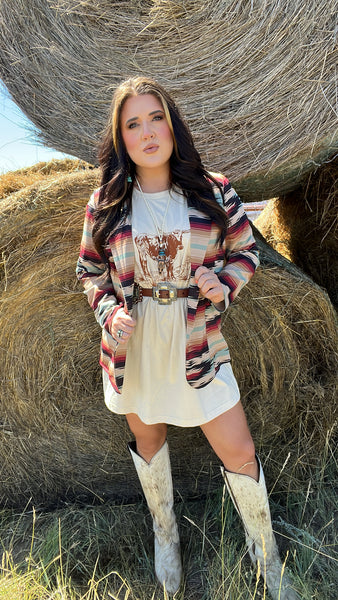The Longhorn and Yucca Tee