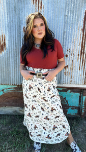 The Western Rodeo Skirt
