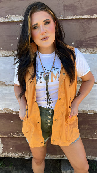 The Favorite Mustard Vest