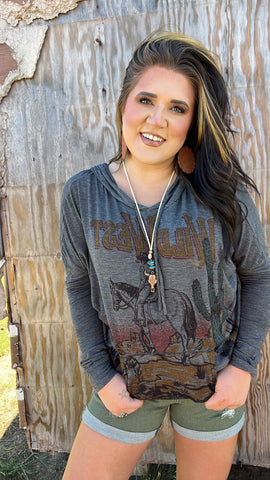 The Wild West Charcoal Sweatshirt