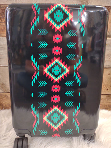 The Rolling Rambler Black Suitcase