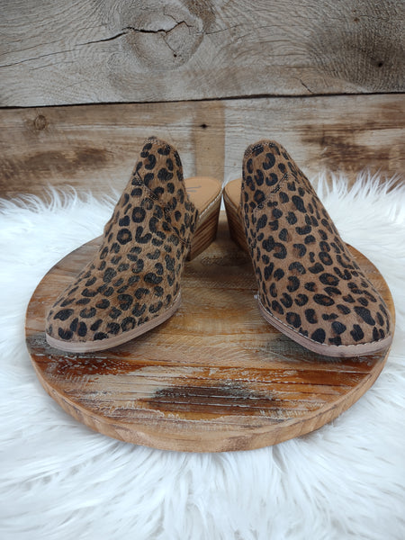 The Right Start Leopard Bootie Shoes