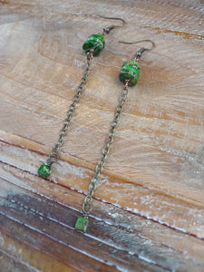 Tell Me Something Green Earrings