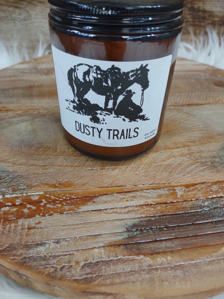 The Dusty Trails Western Candle