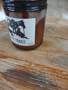 The Dusty Trails Western Candle