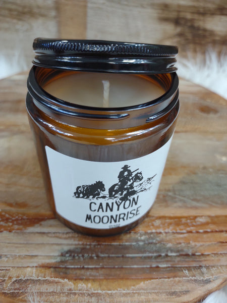 The Canyon Moonrise Western Candle